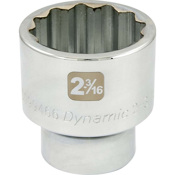 1" Drive, 2-3/16" SAE Socket, 6 Points